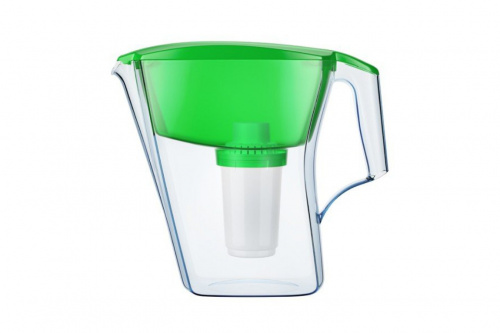 Водоочиститель кувшин Аквафор АРТ с В100-5 зеленый Водоочиститель кувшин Аквафор АРТ с В100-5 зеленый