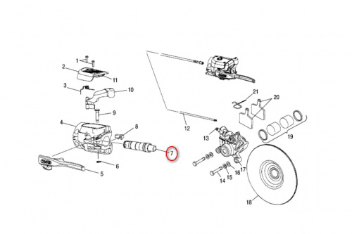 Ремкомплект главного тормозного цилиндра Polaris SM-05401 фото 2 Ремкомплект главного тормозного цилиндра Polaris SM-05401 фото 2