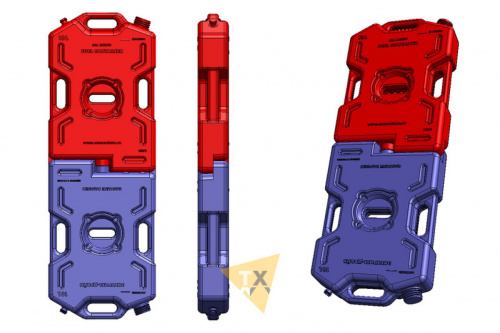 Модульная канистра ЭКСТРИМ "КВАДРО" 10 Л фото 8 Модульная канистра ЭКСТРИМ "КВАДРО" 10 Л фото 8