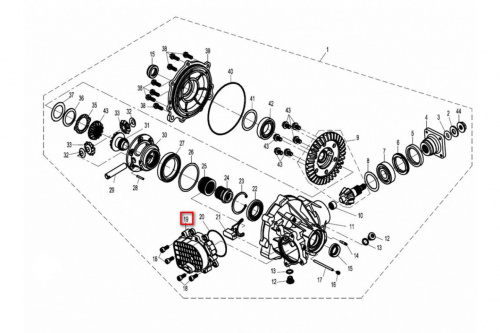 Сервопривод переднего редуктора ТБ-0181-314000 фото 2 Сервопривод переднего редуктора ТБ-0181-314000 фото 2