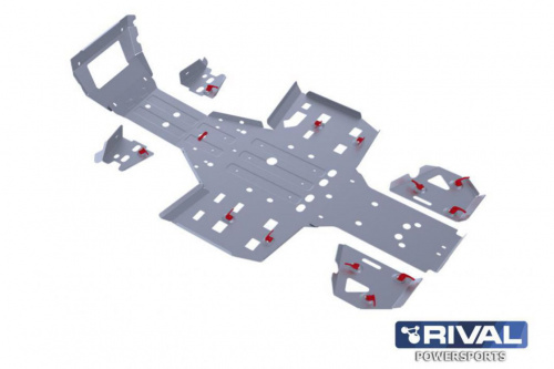 Защита днища для квадроцикла RM 650-1 (2015-) фото 3 Защита днища для квадроцикла RM 650-1 (2015-) фото 3