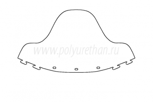 Стекло для снегохода Polaris Widetrak Высокое 50-44-3981Pc фото 2 Стекло для снегохода Polaris Widetrak Высокое 50-44-3981Pc фото 2