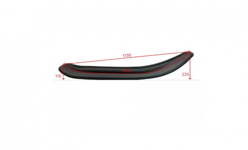 Накладка на лыжу № 29 для снегохода STELS Viking/Ставр фото 2 Накладка на лыжу № 29 для снегохода STELS Viking/Ставр фото 2