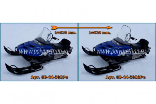 Стекло для снегохода Polaris Widetrak Высокое фото 2 Стекло для снегохода Polaris Widetrak Высокое фото 2