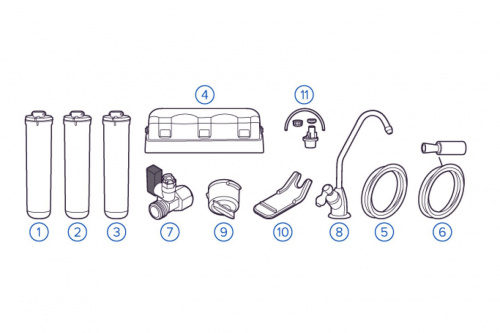 Фильтр для воды Аквафор Кристалл А для жесткой вод фото 7 Фильтр для воды Аквафор Кристалл А для жесткой вод фото 7