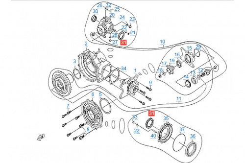 Сальник привода заднего редуктора 65х90х9 ТБ-0180-334003 фото 3 Сальник привода заднего редуктора 65х90х9 ТБ-0180-334003 фото 3