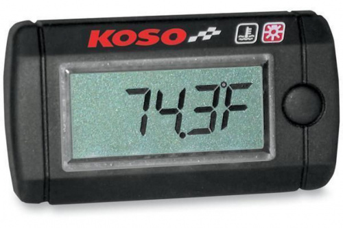 Датчик темпер охл жидкости KOSO Mini LCD Thermomet Датчик темпер охл жидкости KOSO Mini LCD Thermomet