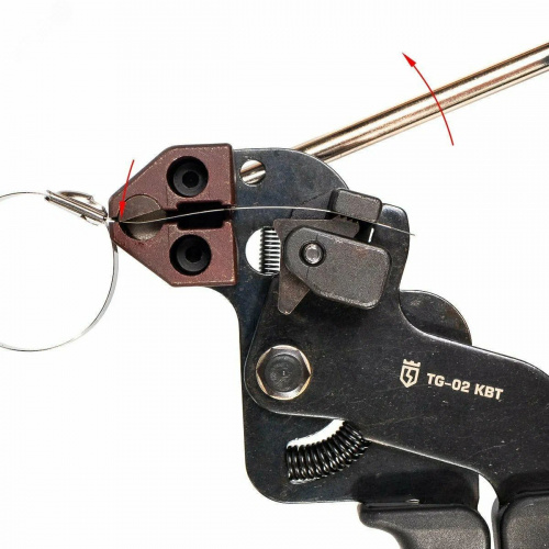 Инструмент для монтажа стяжек TG-02 КВТ 55961 фото 4 Инструмент для монтажа стяжек TG-02 КВТ 55961 фото 4