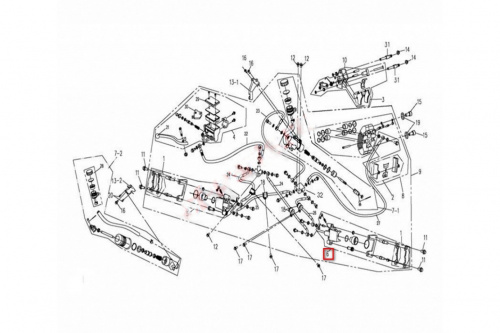 Супорт тормозной левый ТБ-9010-080700 фото 2 Супорт тормозной левый ТБ-9010-080700 фото 2