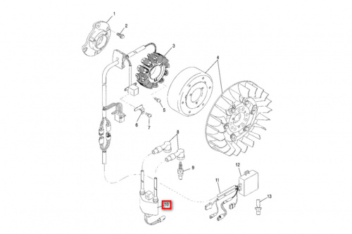 Катушка зажигания Polaris 3089478 фото 2 Катушка зажигания Polaris 3089478 фото 2