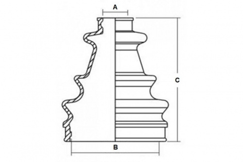 Пыльник ШРУС Can-Am, Polaris AT-03079 фото 2 Пыльник ШРУС Can-Am, Polaris AT-03079 фото 2