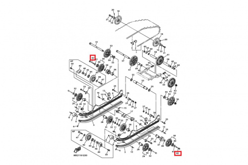 ���� ��������� ������ Yamaha 958-12100-80-00