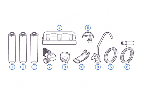 Фильтр для воды Аквафор Кристалл Н фото 6 Фильтр для воды Аквафор Кристалл Н фото 6