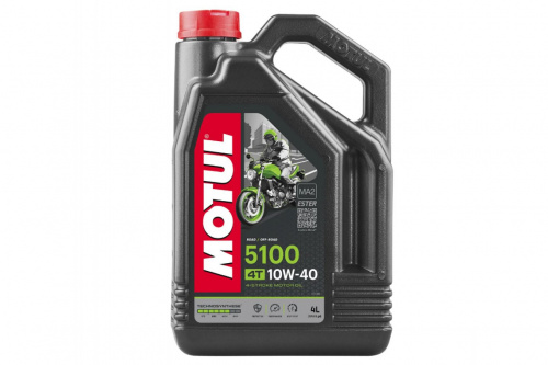 MOTUL для мотоцикла 5100 10W40 4л 104068 MOTUL для мотоцикла 5100 10W40 4л 104068