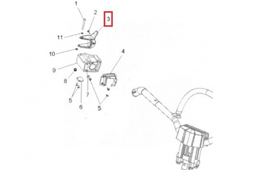 Курок газа с подогревом Polaris SM-08552 фото 2 Курок газа с подогревом Polaris SM-08552 фото 2