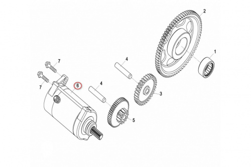 Электростартер 0800-091000 ТБ-0800-091000 фото 3 Электростартер 0800-091000 ТБ-0800-091000 фото 3