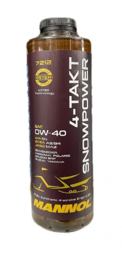 Mannol 0W-40 4 � Snowpower �������������  1 �