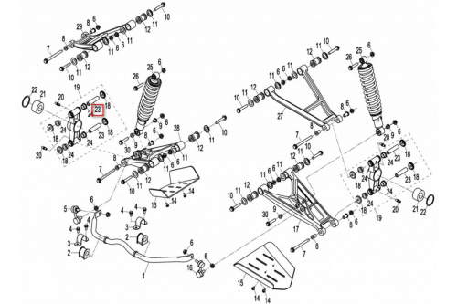 Направляющая задней ступицы 9010-060005 ТБ-9010-060005 фото 2 Направляющая задней ступицы 9010-060005 ТБ-9010-060005 фото 2