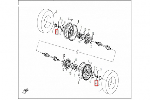 Гайка М24 (Шрус внешний) 30219-247810 ТБ-30219-247810 фото 2 Гайка М24 (Шрус внешний) 30219-247810 ТБ-30219-247810 фото 2