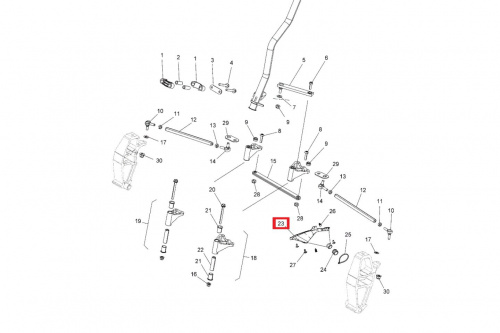Пыльник рулевой тяги левый для Polaris AXYS 2635202 фото 2 Пыльник рулевой тяги левый для Polaris AXYS 2635202 фото 2