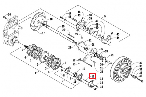 Шпонка редуктора спидометра 0602-154 фото 2 Шпонка редуктора спидометра 0602-154 фото 2