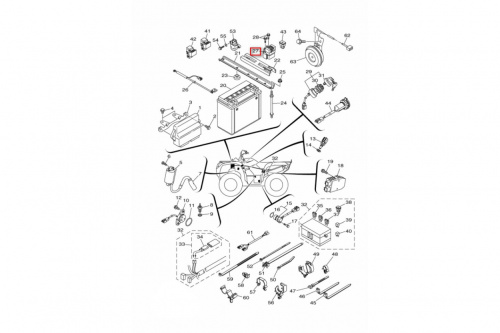 Реле стартера (соленоид) Yamaha фото 2 Реле стартера (соленоид) Yamaha фото 2