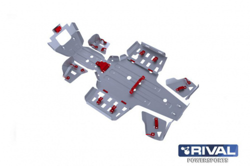 Защита днища для квадроцикла Yamaha Grizzly 700 фото 2 Защита днища для квадроцикла Yamaha Grizzly 700 фото 2