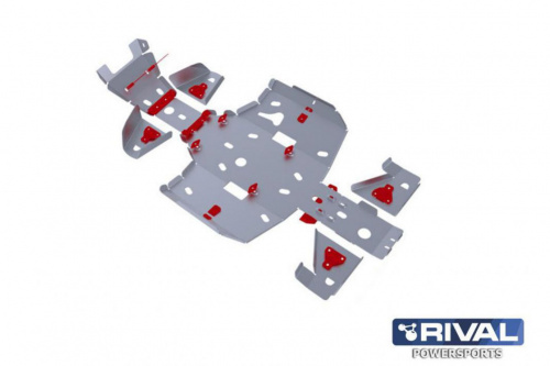 Защита днища для квадроцикла Suzuki Kingquad LT-A5 фото 3 Защита днища для квадроцикла Suzuki Kingquad LT-A5 фото 3