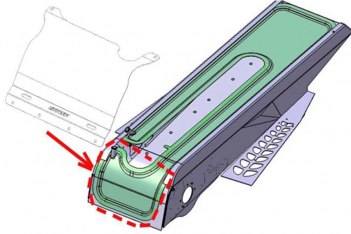 Защита радиатора SKI-DOO, LYNX (Gen4) фото 2 Защита радиатора SKI-DOO, LYNX (Gen4) фото 2