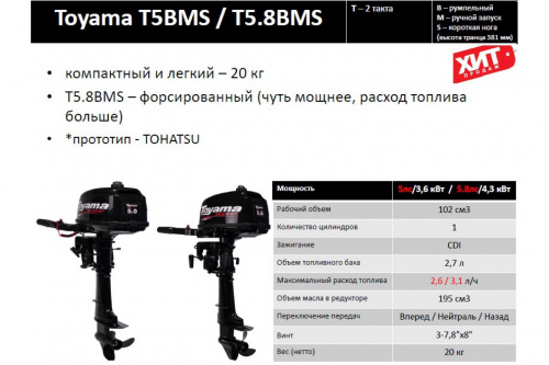  Toyama T5BMS  4