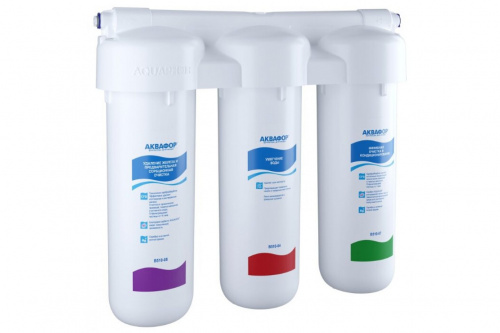 Фильтр для воды Аквафор Трио Fe Н фото 2 Фильтр для воды Аквафор Трио Fe Н фото 2