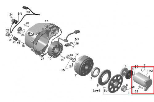  BRP OEM: 420684560, 420684562 18880N  2