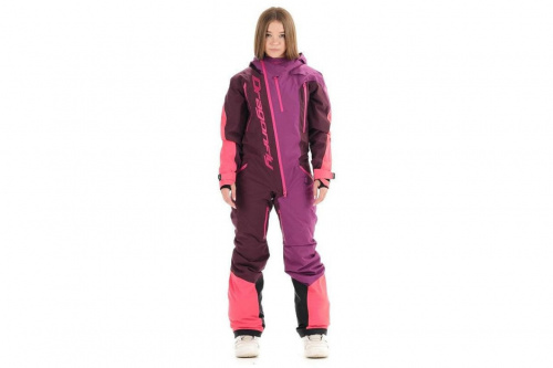   SKI premium WOMAN PURPLE&BROWN