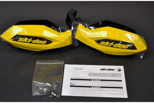 Защита рук Ski-Doo yellow 860200710 фото 4 Защита рук Ski-Doo yellow 860200710 фото 4
