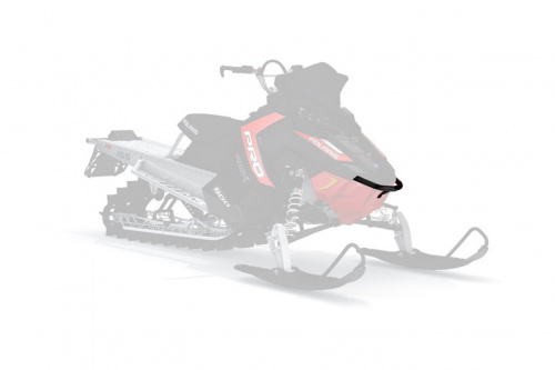 Бампер Передний Черный Polaris Axys фото 2 Бампер Передний Черный Polaris Axys фото 2