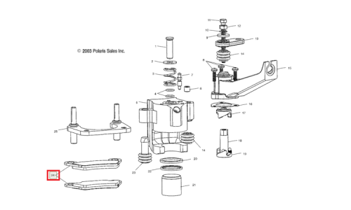   Polaris RZR . Godzilla FA 354 FA354  5