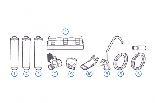 Фильтр для воды Аквафор Кристалл фото 7 Фильтр для воды Аквафор Кристалл фото 7