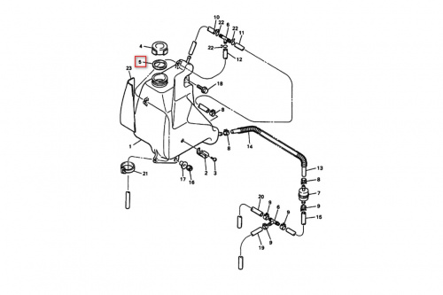 Прокладка крышки масляного бачка SM-07401 07-287-04 фото 2 Прокладка крышки масляного бачка SM-07401 07-287-04 фото 2