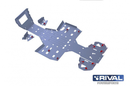 Защита днища для квадроцикла RM 500-2, 650-2 (2014 фото 2 Защита днища для квадроцикла RM 500-2, 650-2 (2014 фото 2