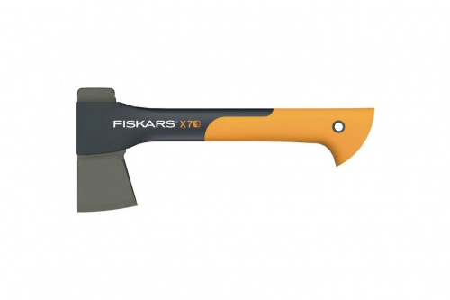 Туристический топор Fiskars Х7 + точилка фото 2 Туристический топор Fiskars Х7 + точилка фото 2