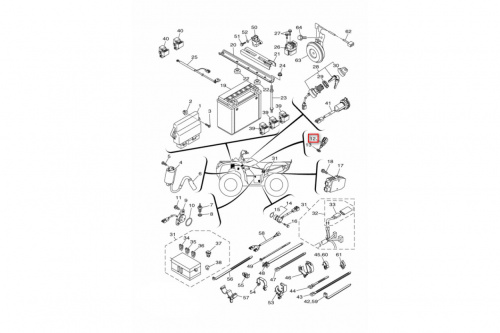 Датчик темпер-ры (на двигателе) Yamaha, Arctic Cat SM-01260 фото 4 Датчик темпер-ры (на двигателе) Yamaha, Arctic Cat SM-01260 фото 4
