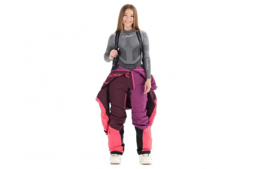   SKI premium WOMAN PURPLE&BROWN  2