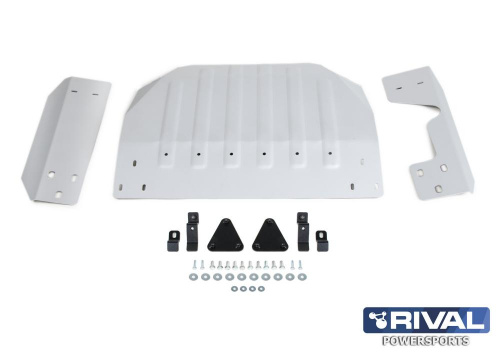 Защита днища снегохода Yamaha VK54O IV (3 части) (2014-) + комплект крепежа Защита днища снегохода Yamaha VK54O IV (3 части) (2014-) + комплект крепежа