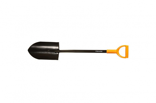 Лопата штыковая Fiskars Эргокомфорт с черенком 113 Лопата штыковая Fiskars Эргокомфорт с черенком 113