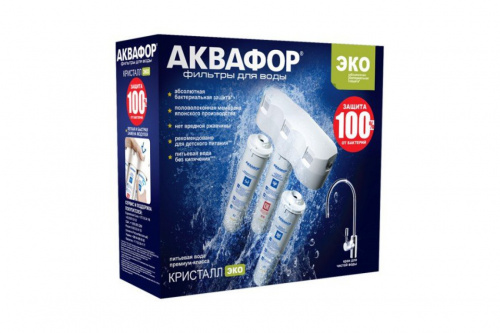 Фильтр для воды Аквафор Кристалл Эко фото 6 Фильтр для воды Аквафор Кристалл Эко фото 6