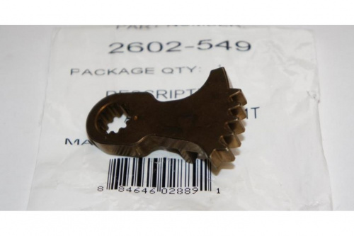 Лапка вилки КП (задняя передача) для снегохода 2602-549 Лапка вилки КП (задняя передача) для снегохода 2602-549