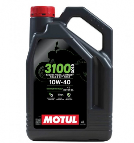 MOTUL 3100 SAE10W-40 GOLD 4T (4литра) MOTUL 3100 SAE10W-40 GOLD 4T (4литра)