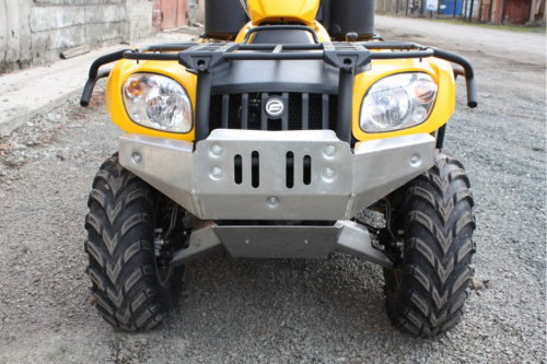 Защита бампера и радиатора CF Moto 500 A (AL4.0) Защита бампера и радиатора CF Moto 500 A (AL4.0)