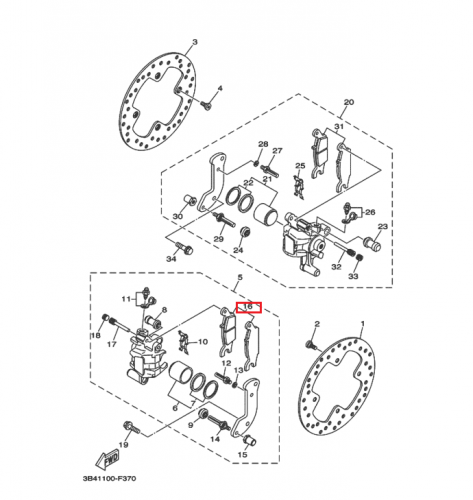   Yamaha Grizzly,   FA445  2