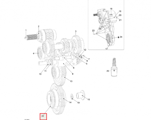 Сальник нижний КПП 60X80X8 619230031 фото 2 Сальник нижний КПП 60X80X8 619230031 фото 2
